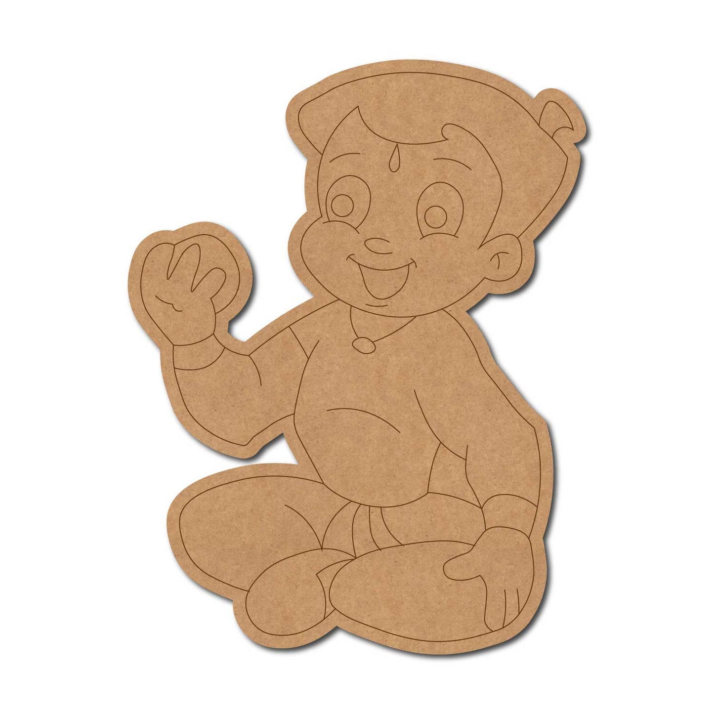Chhota Bheem Pre Marked MDF Design 8