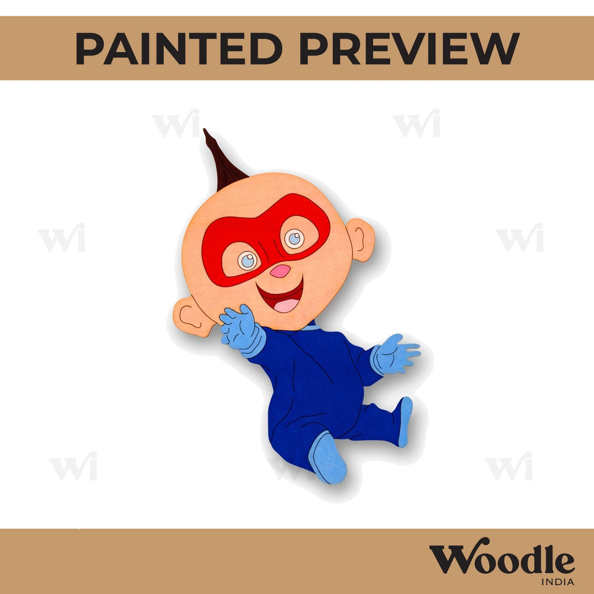 Child The Incredibles Pre Marked MDF Design 1