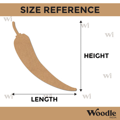 Chilli Cutout MDF Design 1