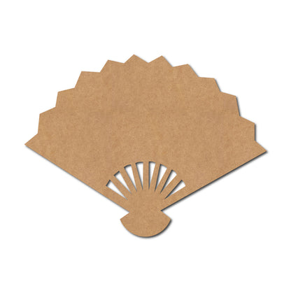 Chinese Hand Fan Cutout MDF Design 1