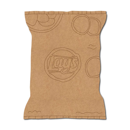 Chips Packet Pre Marked MDF Design 1