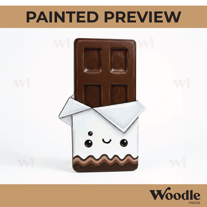 Chocolate Pre Marked MDF Design 1