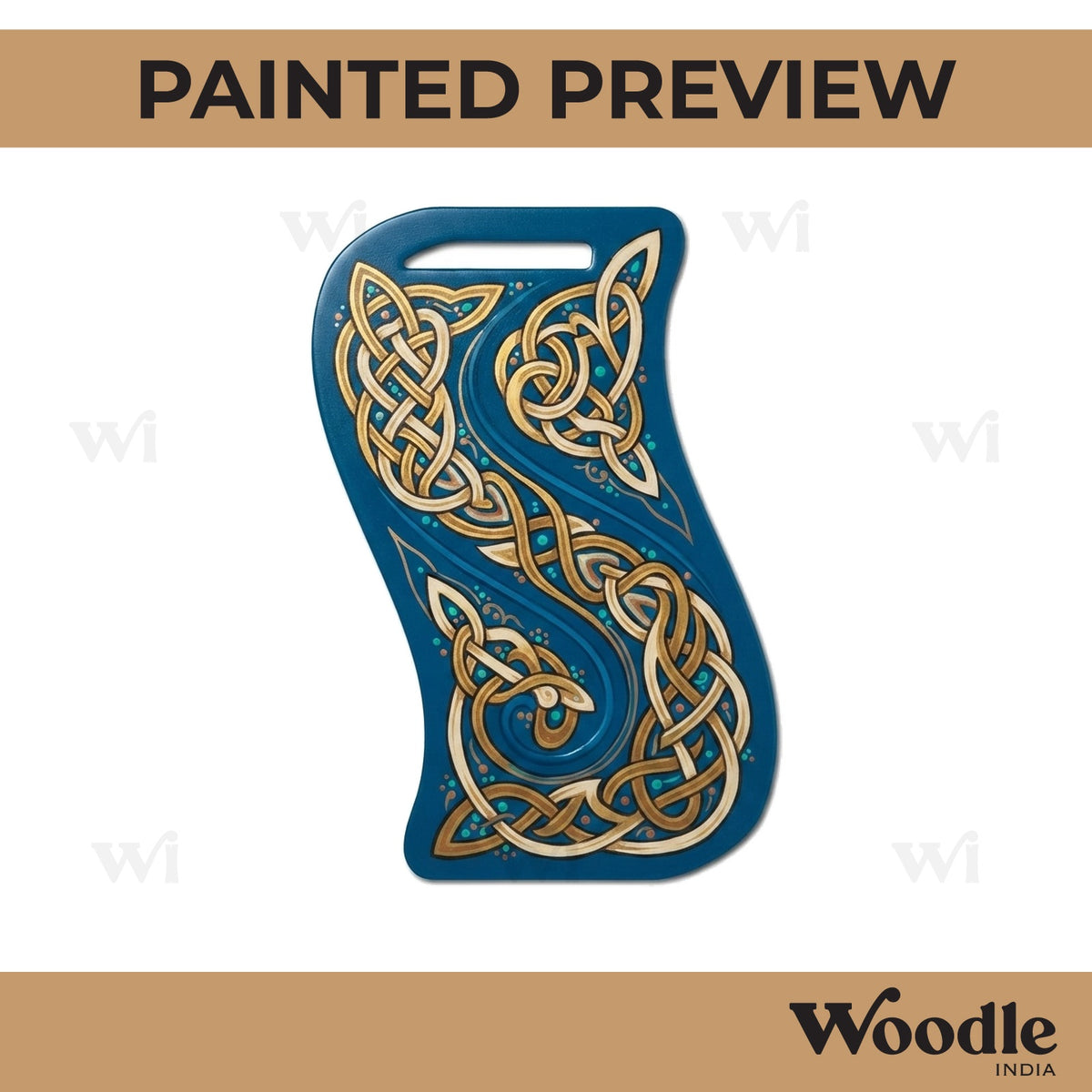 Chopping Board Cutout MDF Design 23