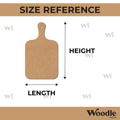 Chopping Board Cutout MDF Design 6