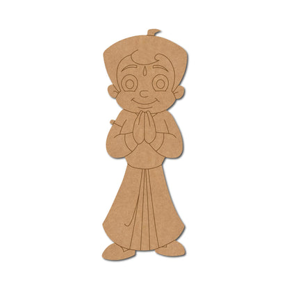 Chhota Bheem Pre Marked MDF Design 1