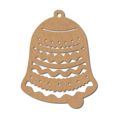 Christmas Bell Cutout MDF Design 1