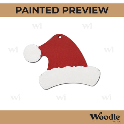Christmas Cap Cutout MDF Design 1