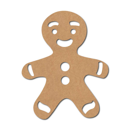 Christmas Gingerbread Cookie Cutout MDF Design 2