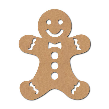 Christmas Gingerbread Cookie Cutout MDF Design 3