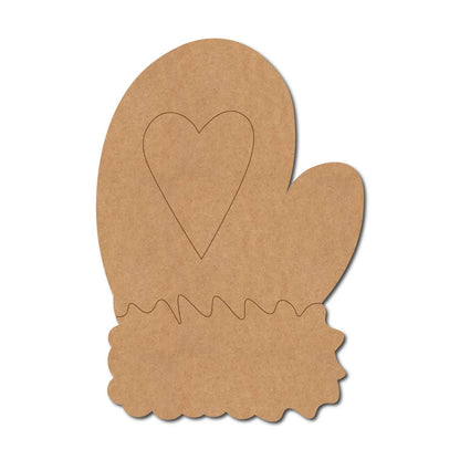 Christmas Glove Pre Marked MDF Design 1