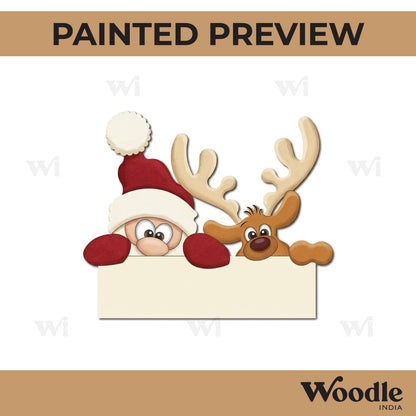 Christmas House Pre Marked MDF Design 4
