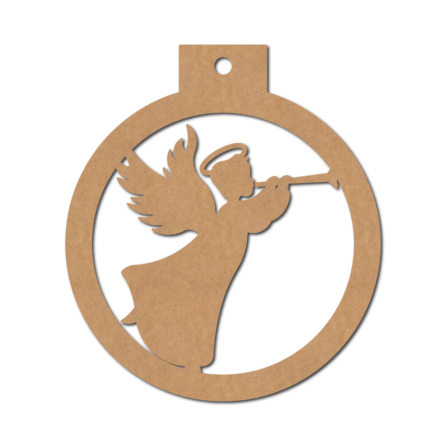 Christmas Ornament Cutout MDF Design 11