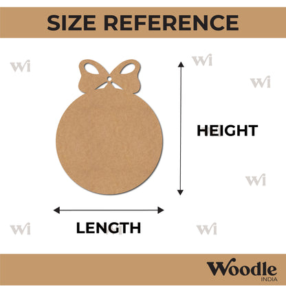 Christmas Ornament Cutout MDF Design 15