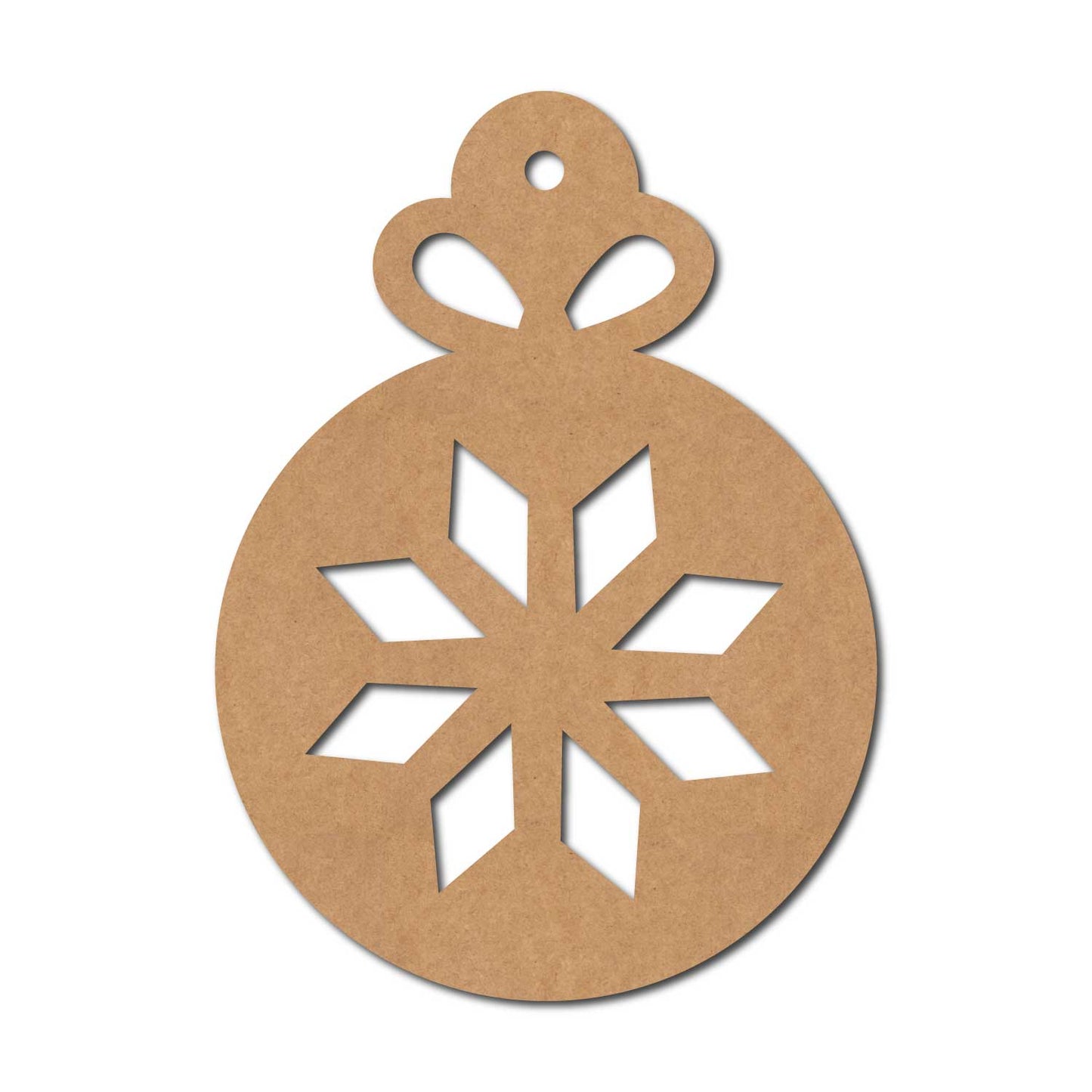 Christmas Ornament Cutout MDF Design 16