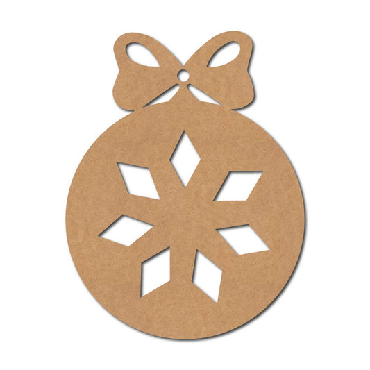 Christmas Ornament Cutout MDF Design 17