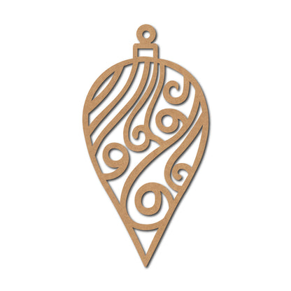 Christmas Ornament Cutout MDF Design 20