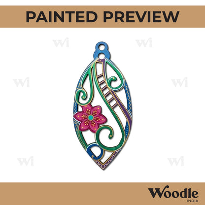 Christmas Ornament Cutout MDF Design 21