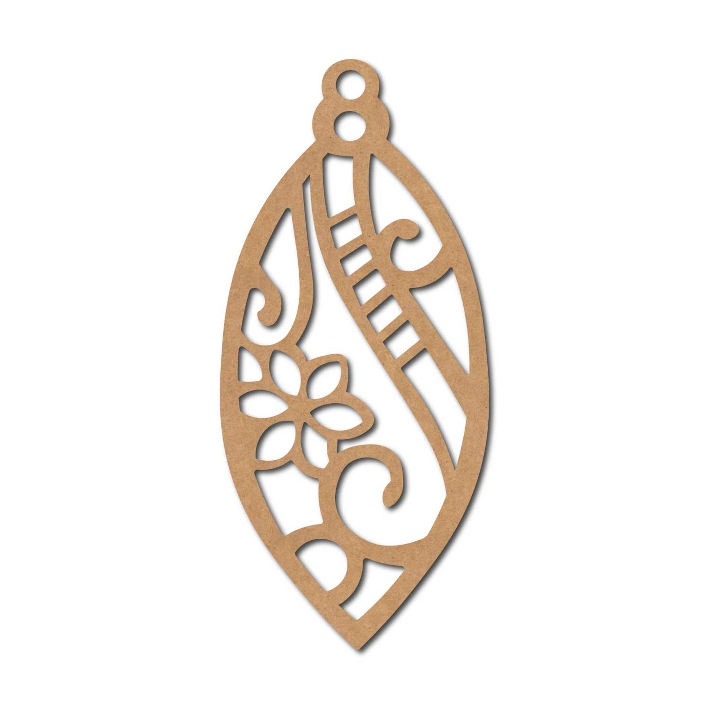 Christmas Ornament Cutout MDF Design 21