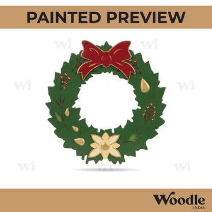 Christmas Ornament Multi Layered Base MDF Design 1