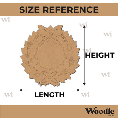 Christmas Ornament Multi Layered Base MDF Design 1