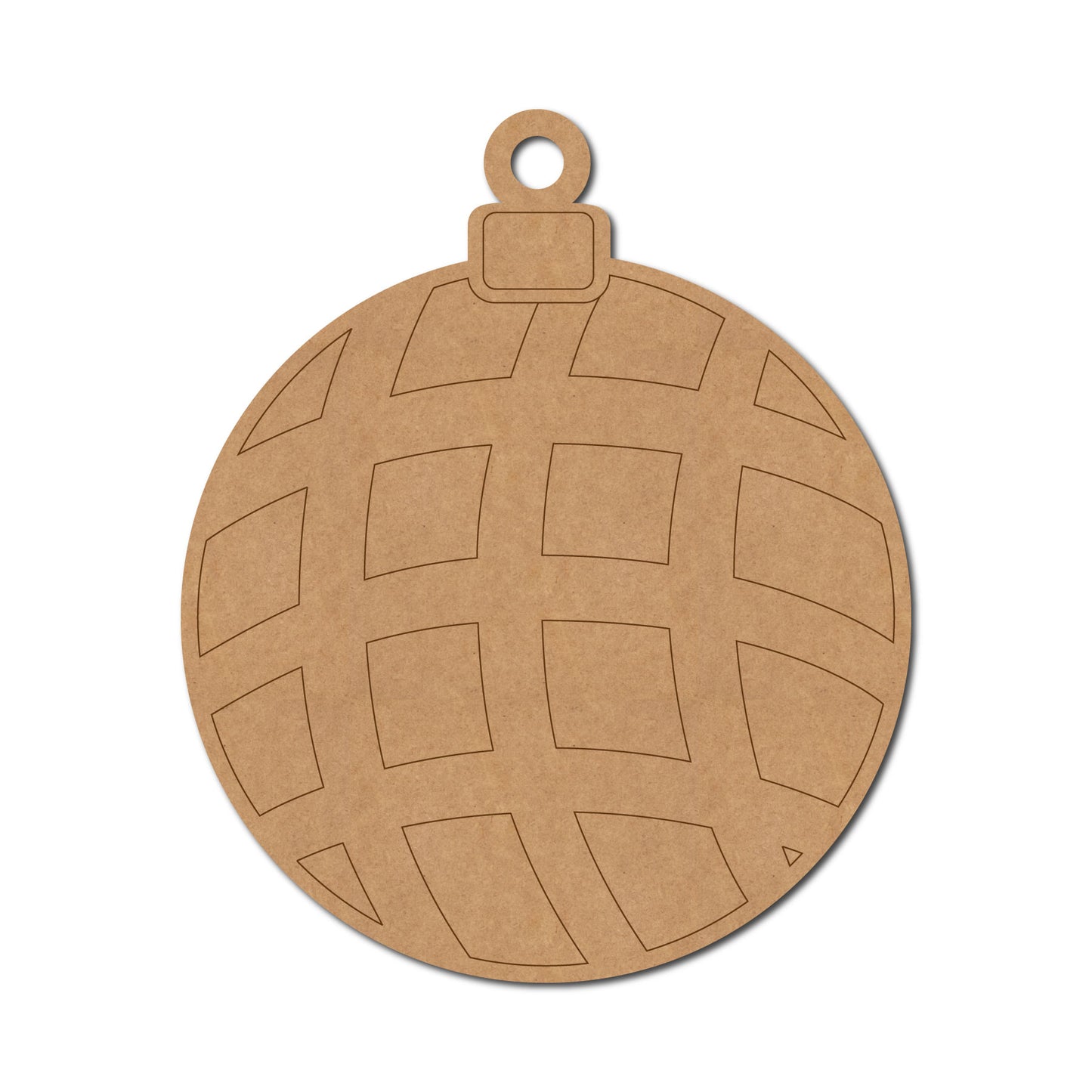 Christmas Ornament Pre Marked MDF Design 1