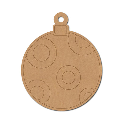 Christmas Ornament Pre Marked MDF Design 3