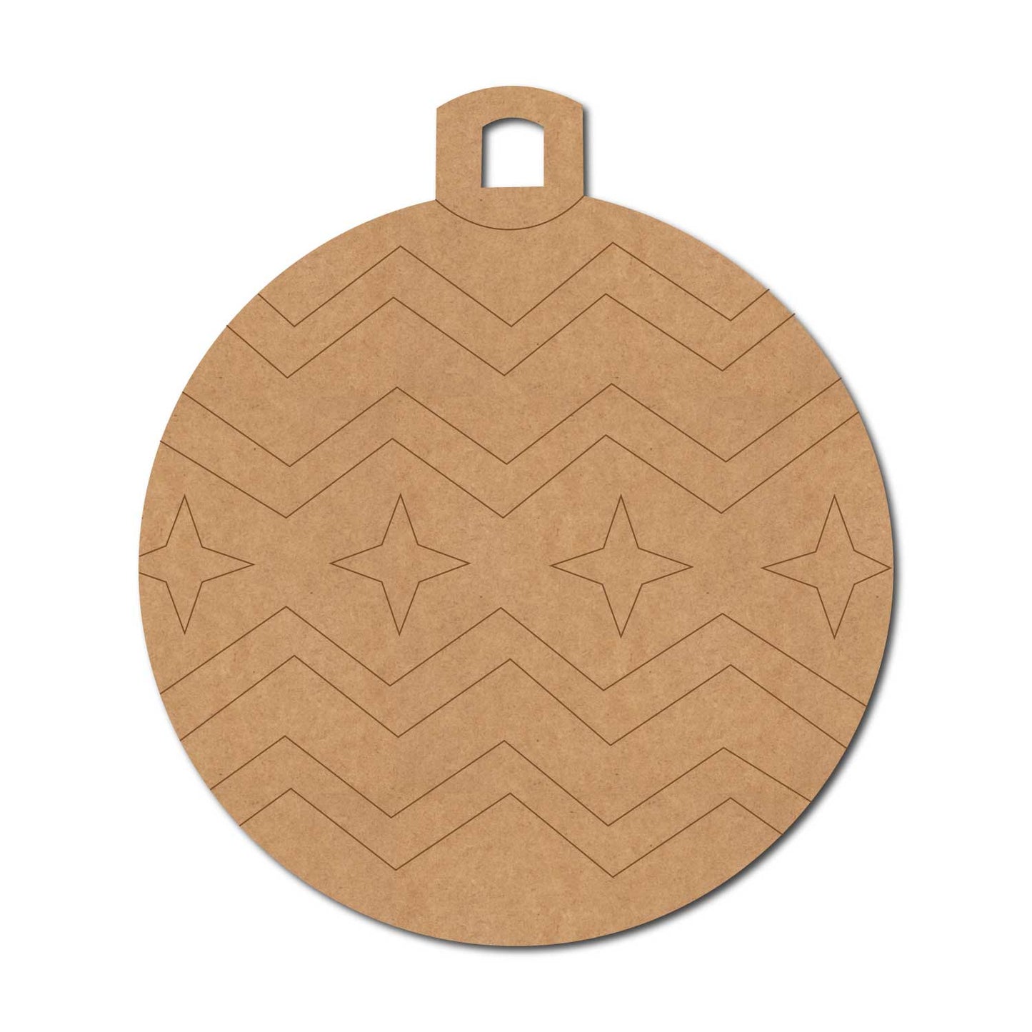 Christmas Ornament Pre Marked MDF Design 7