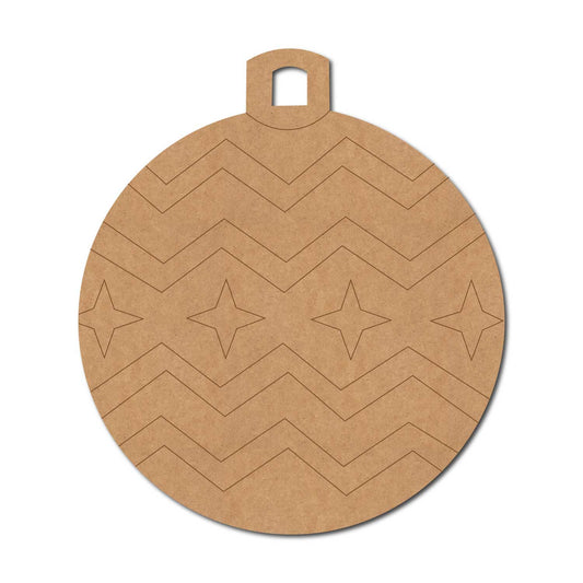 Christmas Ornament Pre Marked MDF Design 7