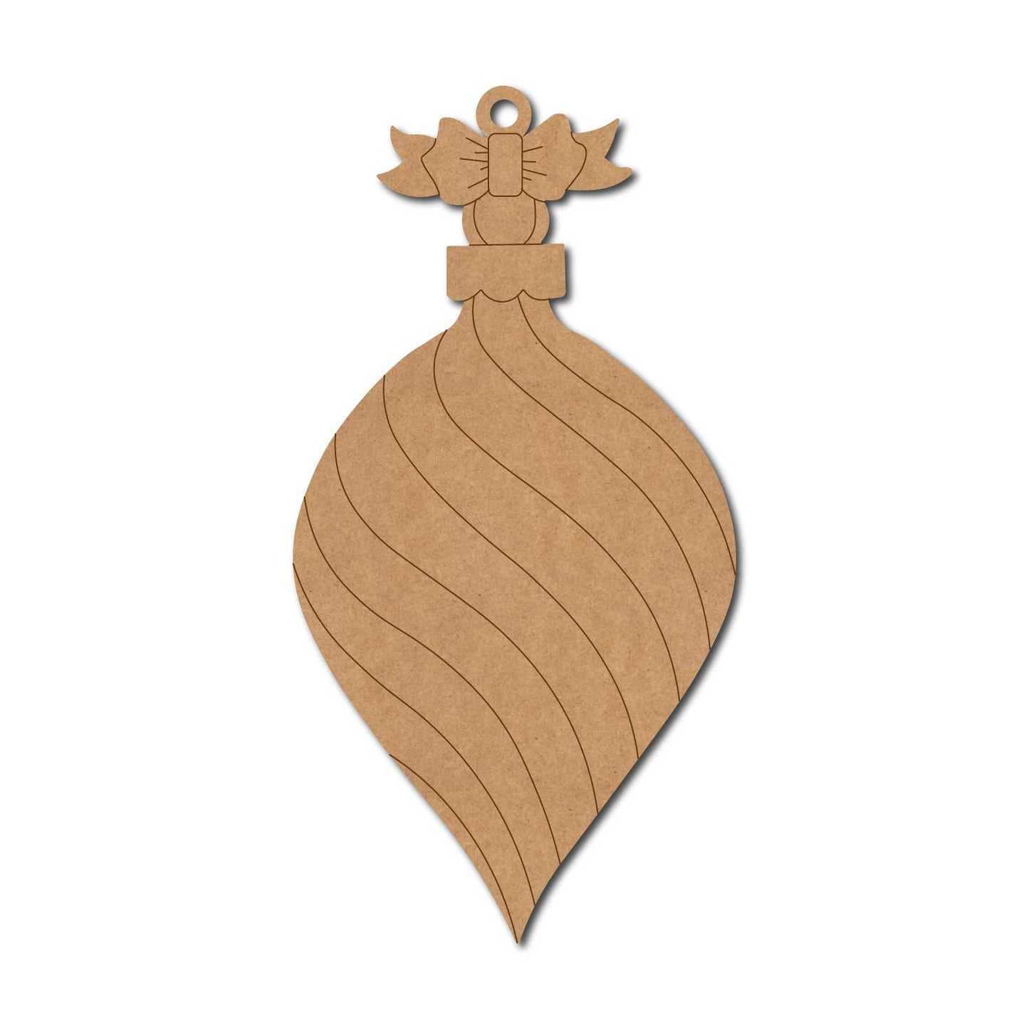 Christmas Ornament Pre Marked MDF Design 8