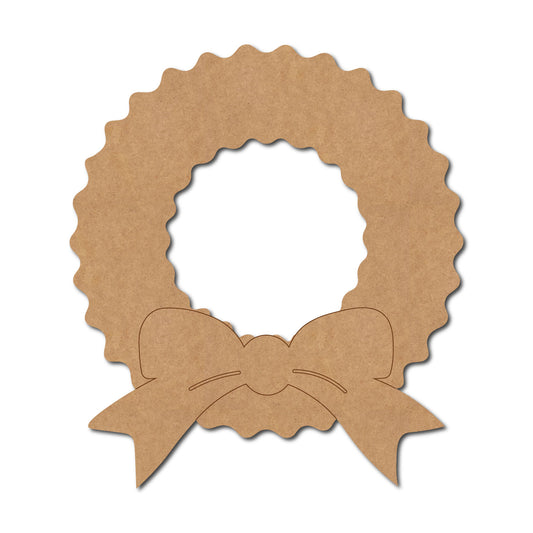 Christmas Ornament Ribbon Pre Marked MDF Design 1