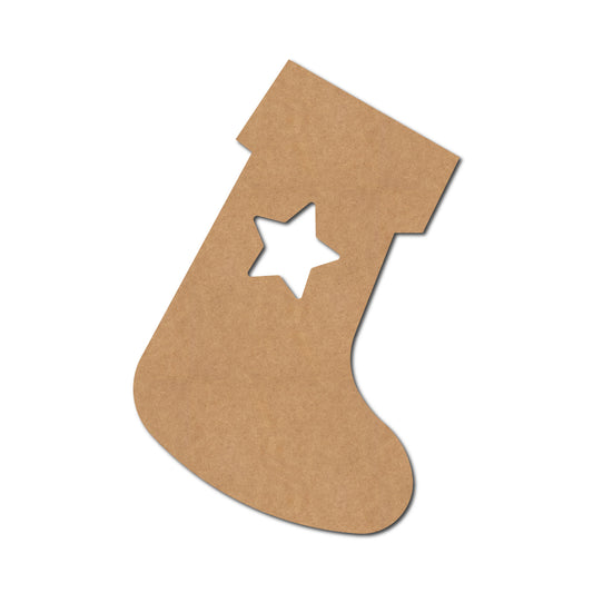 Christmas Stockings Cutout MDF Design 1