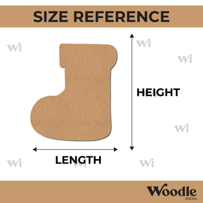 Christmas Stockings Cutout MDF Design 3