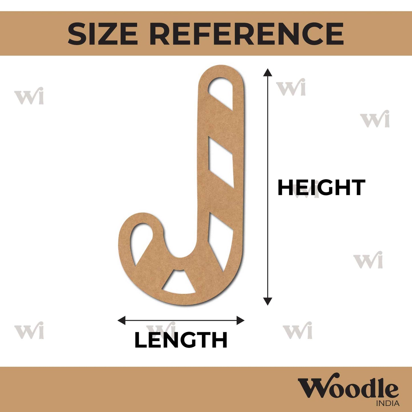 Christmas Straw Cutout MDF Design 2
