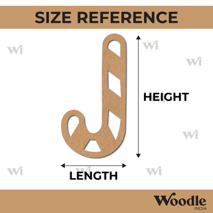 Christmas Straw Cutout MDF Design 2
