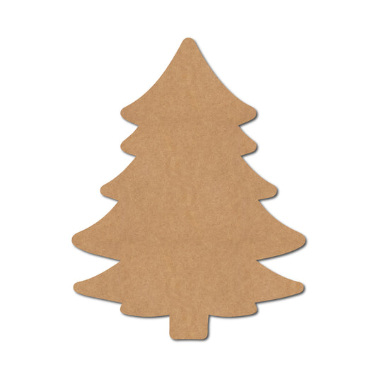 Christmas Tree Cutout MDF Design 1