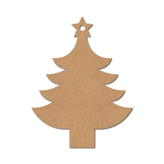 Christmas Tree Cutout MDF Design 2