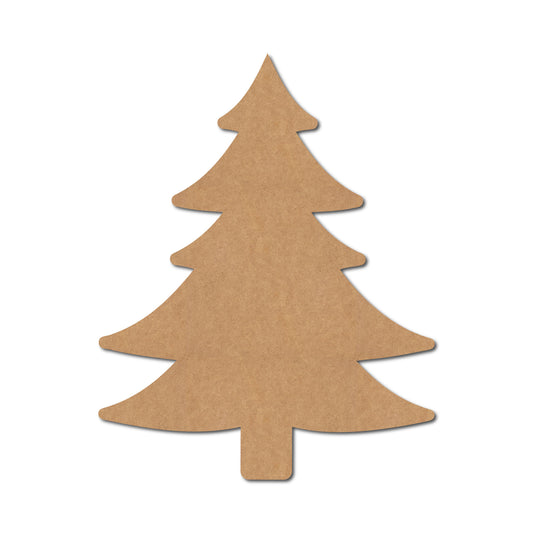 Christmas Tree Cutout MDF Design 3