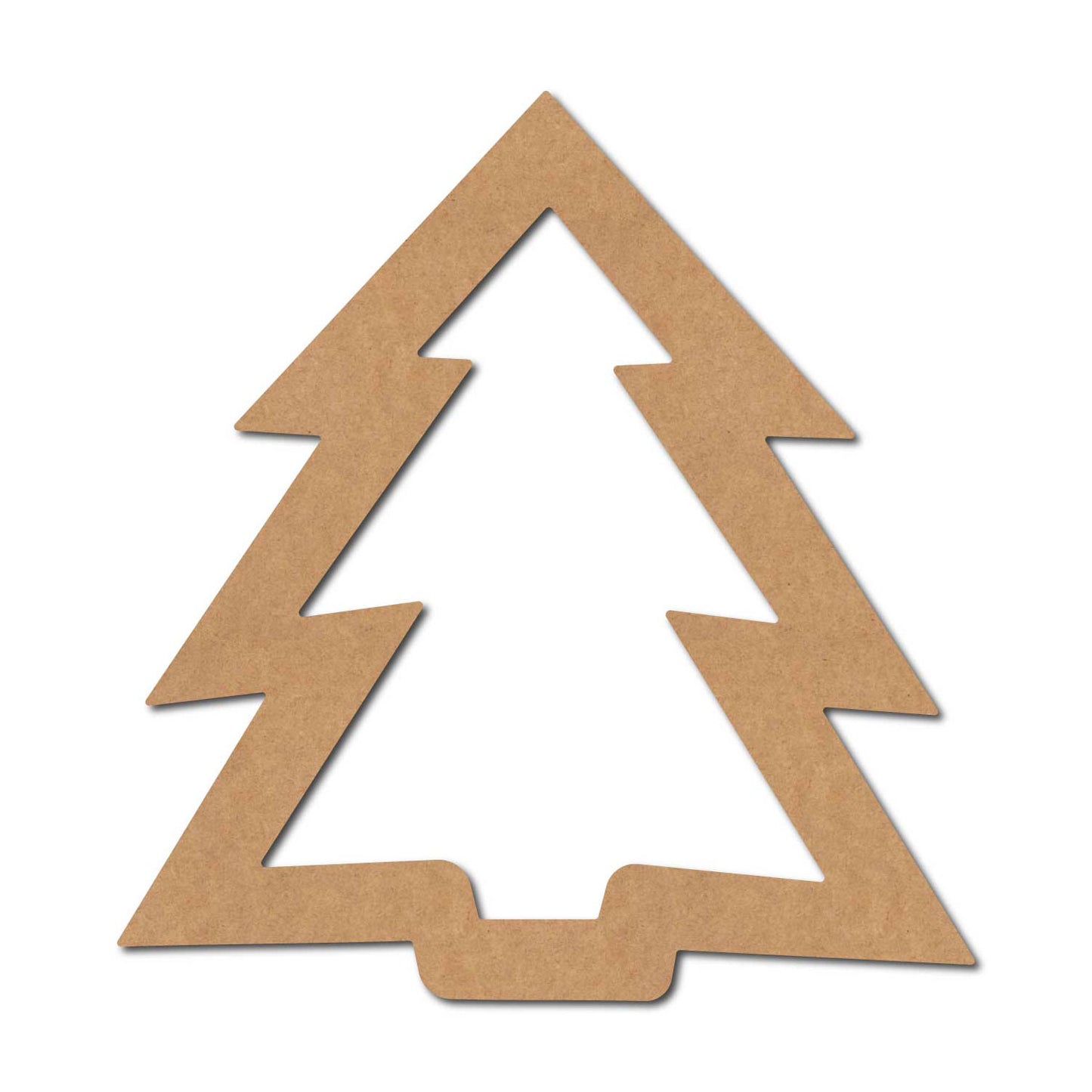 Christmas Tree Cutout MDF Design 6