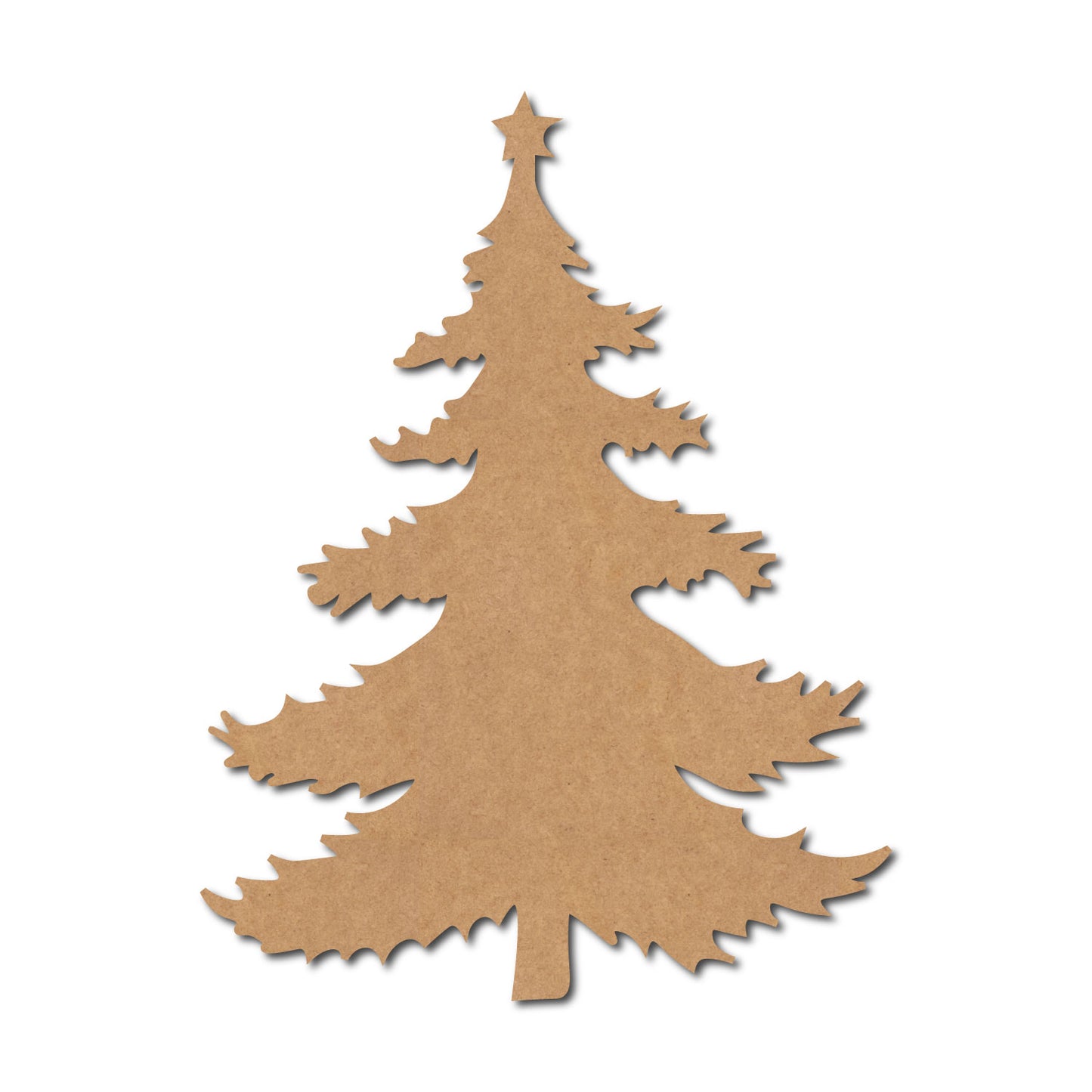 Christmas Tree Cutout MDF Design 7