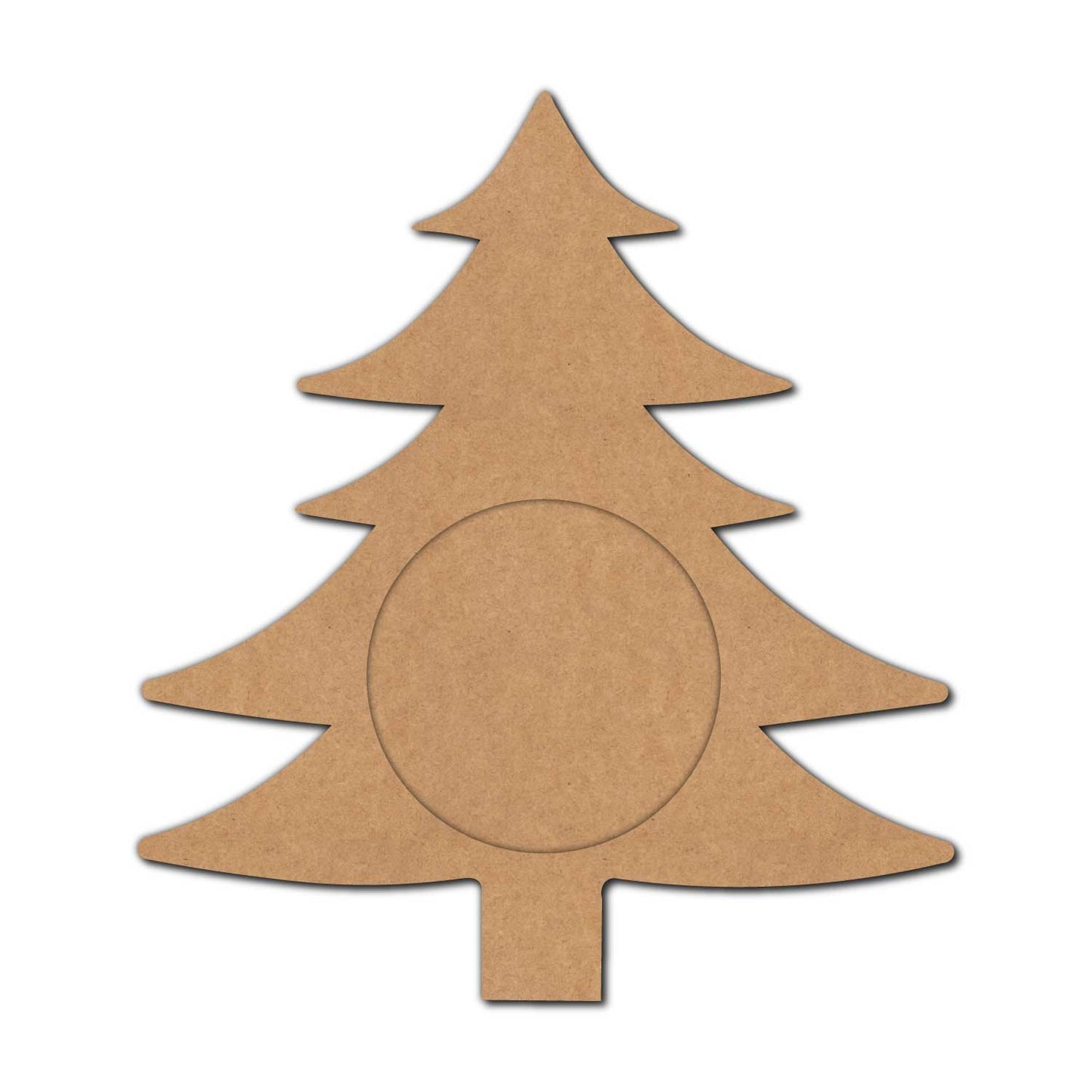 Christmas Tree Diya Tealight Holder MDF Design 1