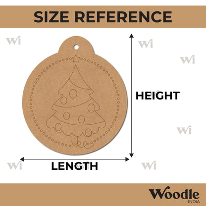 Christmas Tree Pre Marked Base MDF Design 1