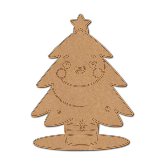 Christmas Tree Pre Marked MDF Design 5