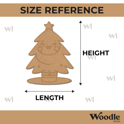 Christmas Tree Pre Marked MDF Design 5