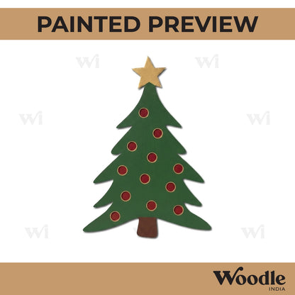 Christmas Tree Pre Marked MDF Design 7