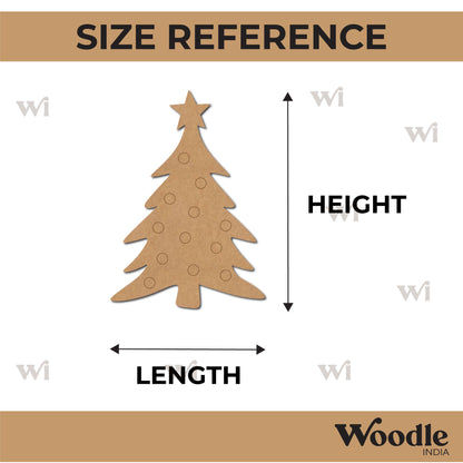 Christmas Tree Pre Marked MDF Design 7