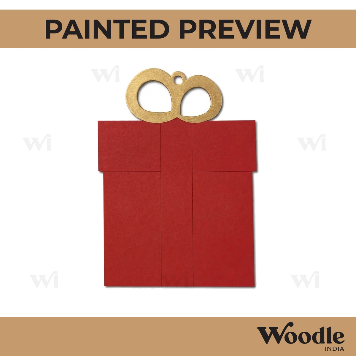 Christmas Gift Pre Marked MDF Design 1