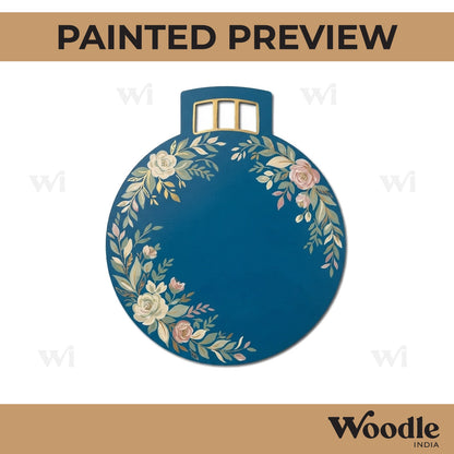 Christmas Ornament Cutout MDF Design 19