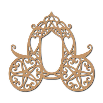 Cindrella Carriage Cutout MDF Design 1