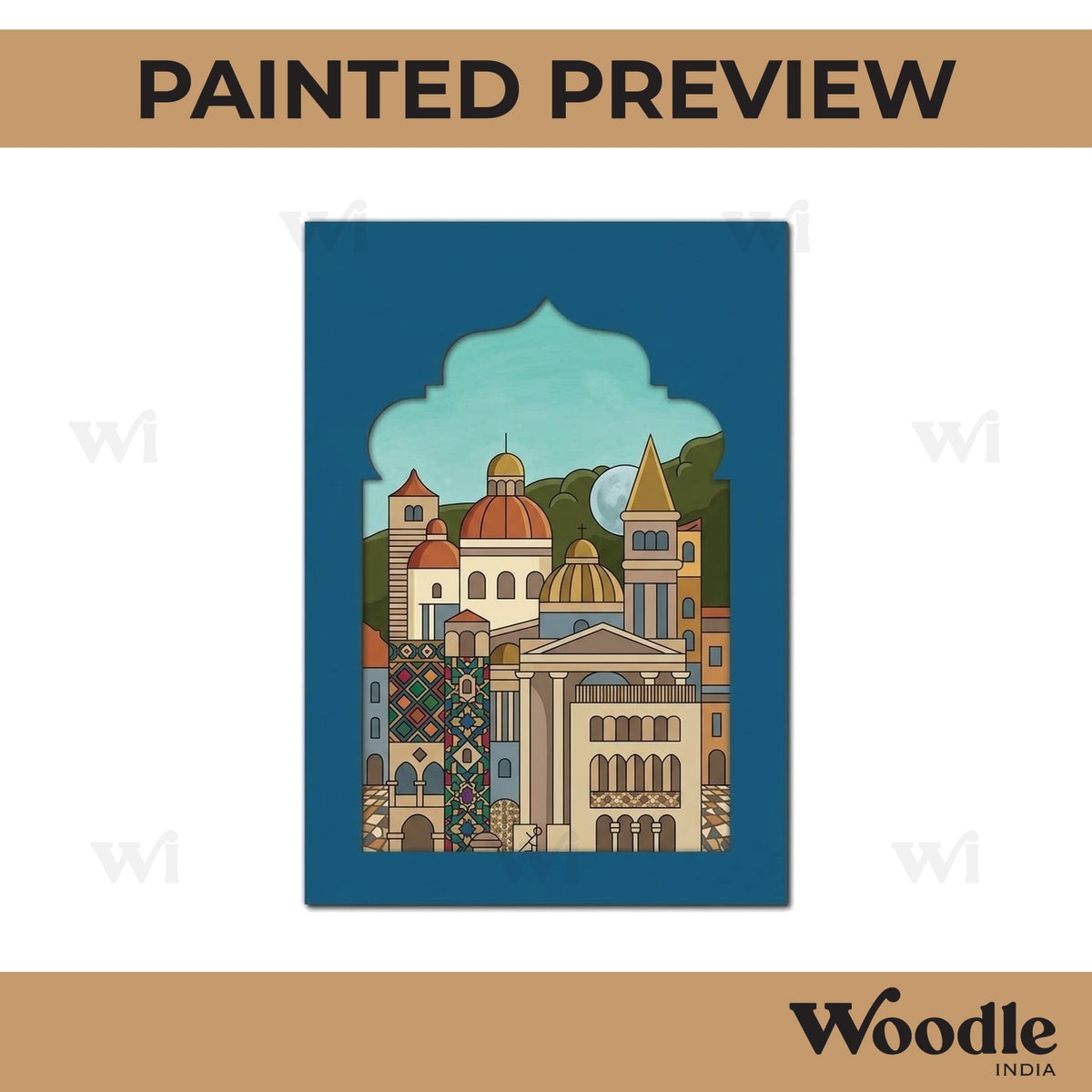 City View Jharokha Pre Marked MDF Design 2