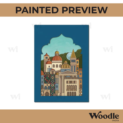 City View Jharokha Pre Marked MDF Design 2